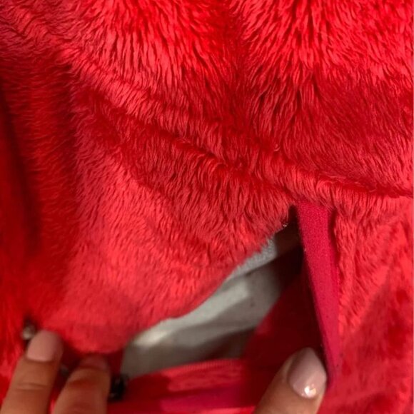 The North Face teddy coat. Bright pink. Size M. Hooded. New condition. S… - Picture 5 of 10